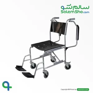 صندلی حمام تاشو دسته متحرک شاخص طب | سالم‌شو