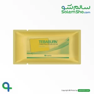 طبابرن – پانسمان سوختگی ماتریکس کلاژن طلا treetta