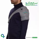 زانو بند طبی برقی زیمکس روی کتف از بغل | سالم‌شو
