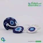 مشخصات زنجیر پستانک طرح چشم نظر کمرو | سالم‌شو