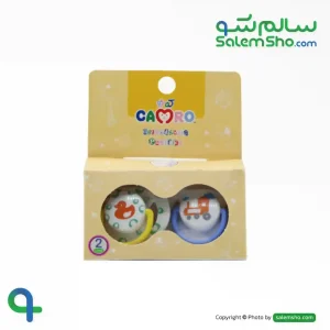 پستانک دوقلوی ارتودنسی فانتزی سایز 2 کمرو | سالم‌شو